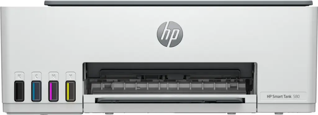 IMPRESORA HP 580 SMART TANK MFP WIFI 12PPM/5PPMC PANT 1.2 PUL BLANCA GT53/52