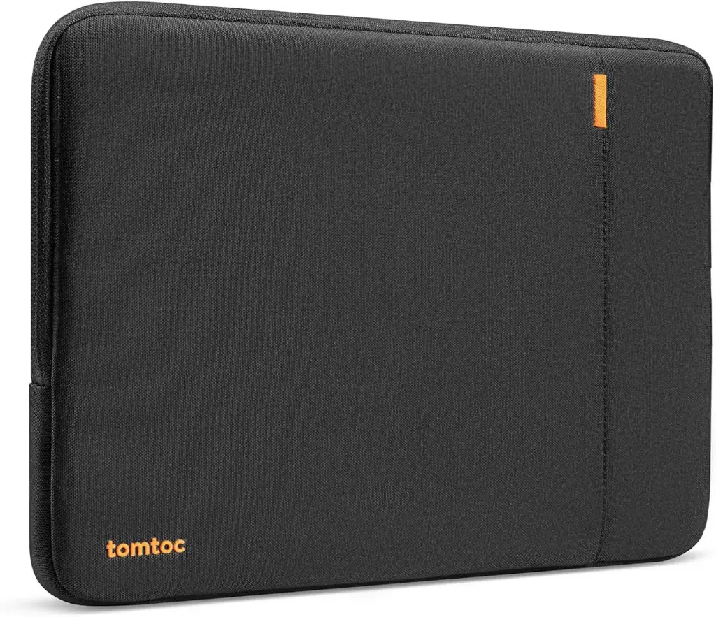 Funda protectora Tomtoc 360° para MaaBook Air / MacBook Pro Retina de 13-13.3 pulgadas/iPad Pro de 12.9 pulgadas, Negro/Azul
