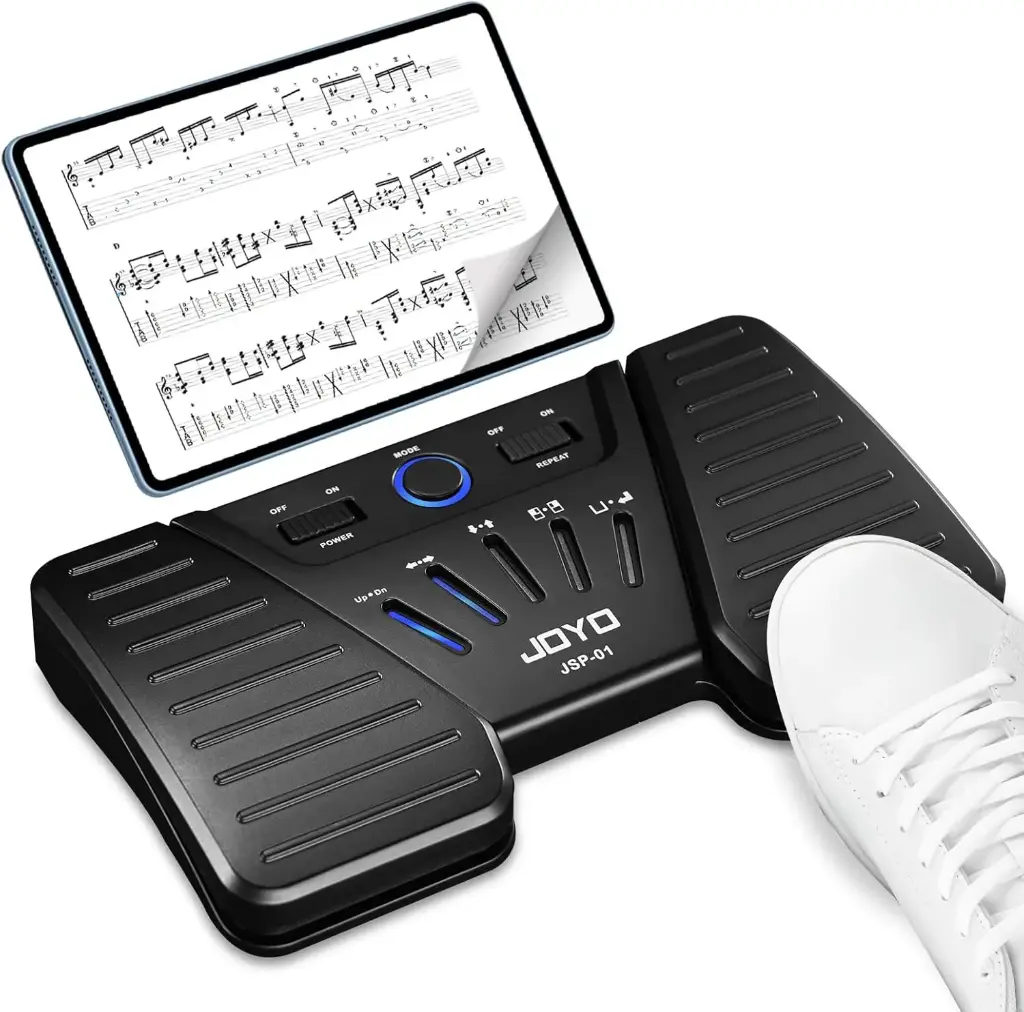 [JYPS-JSP01] Pedal Pasapáginas Inalámbrico JOYO - Bluetooth Music Page Turner