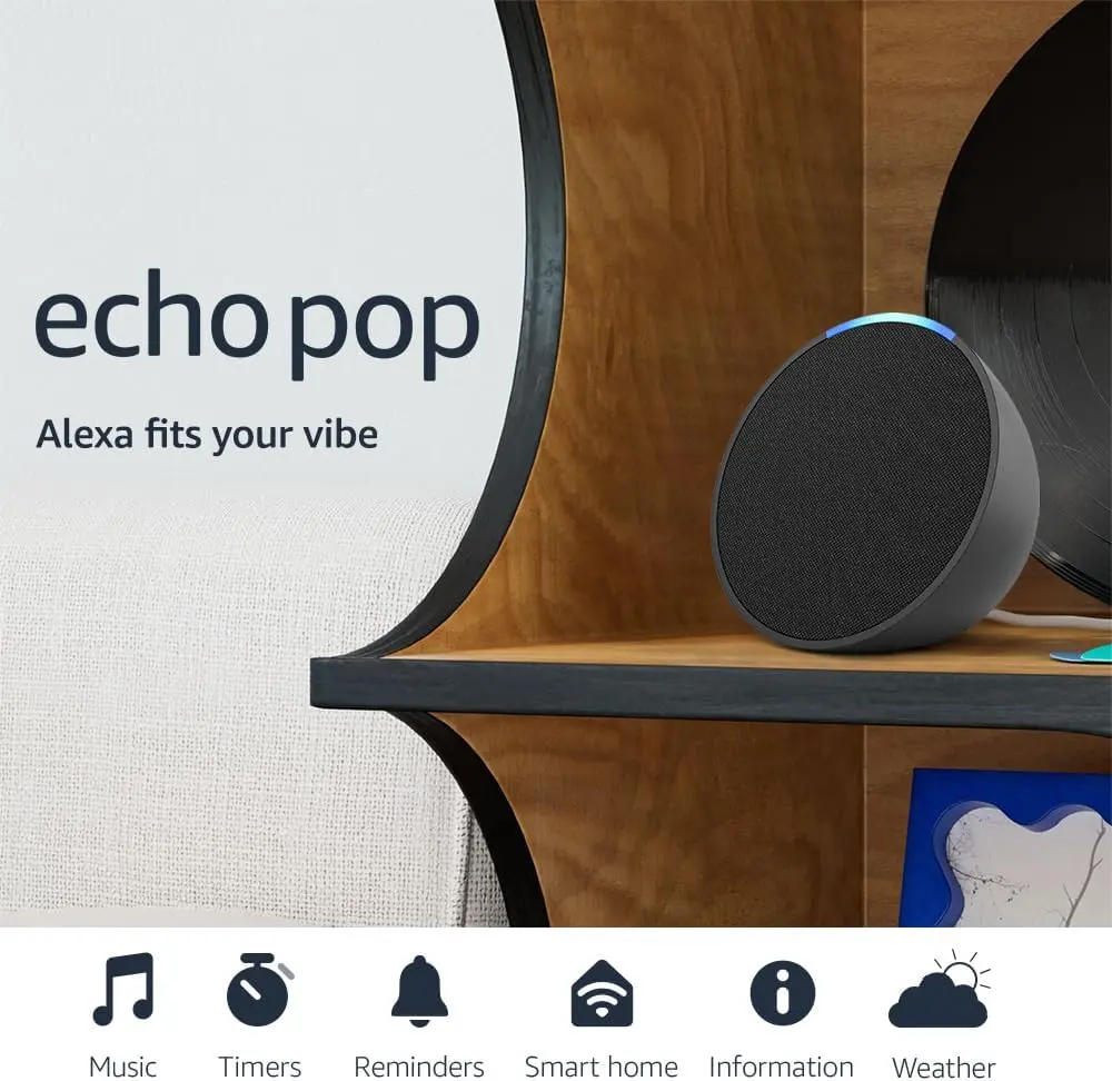 Parlante Smart Amazon Echo Pop