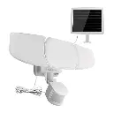 Juego de Luz de Seguridad LED Solar de triple cabezal  de 2000 lúmenes - Westinghouse (2 Unidades)