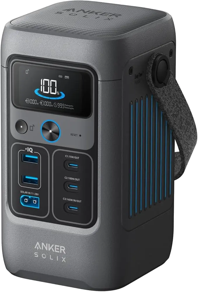 Anker SOLIX C200 DC Portable Power Station - 60,000mAh (192Wh) | 200W