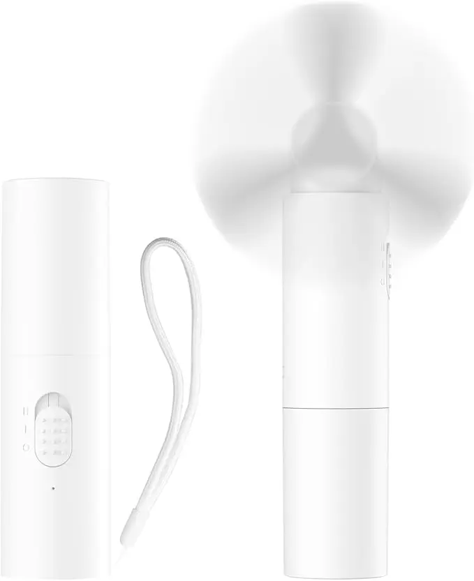 Mini ventilador portátil recargable OLV,  3000mAh, multiposición, la batería dura mas de 15 horas