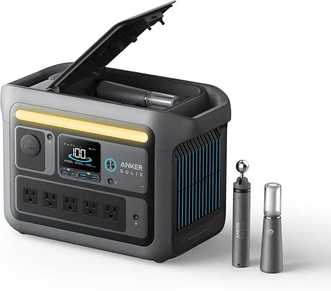 Anker SOLIX C800 Plus Portable Power Station - 768Wh | 1200W