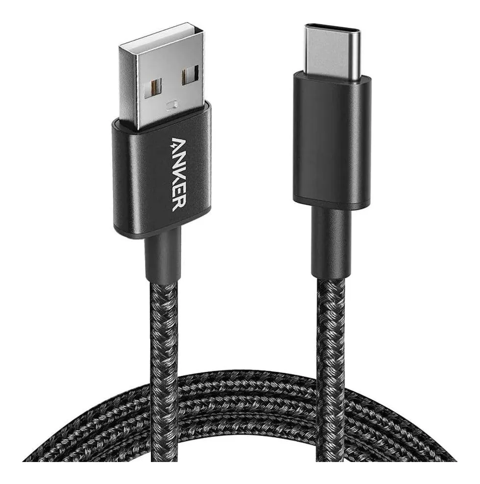 [A81H5H21] Cable Anker 322 USB-A a USB-C (3 pies / 0.9m) (Blanco)