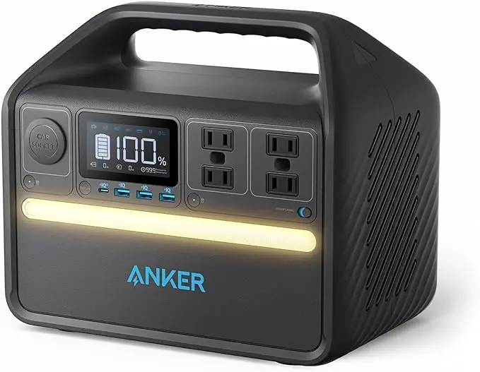 [Anker-535-PH] Anker PowerHouse 535 - Estación de Energía Portátil 512Wh | 500W