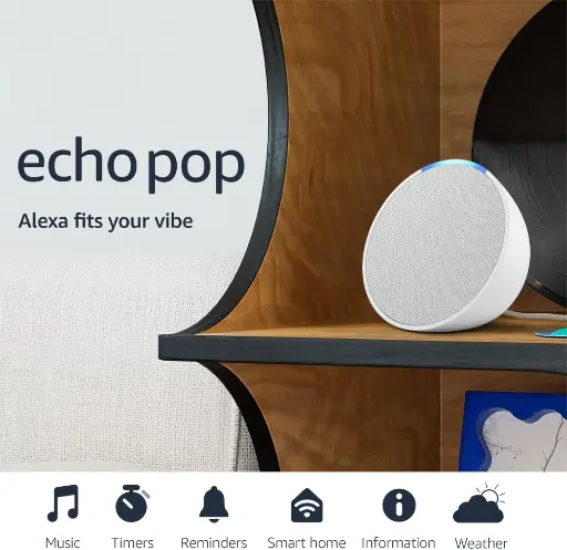 Parlante Smart Amazon Echo Pop