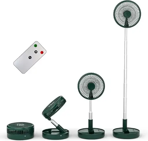 Ventilador portátil recargable por USB de 7.7", 4 velocidades - Primevolve
