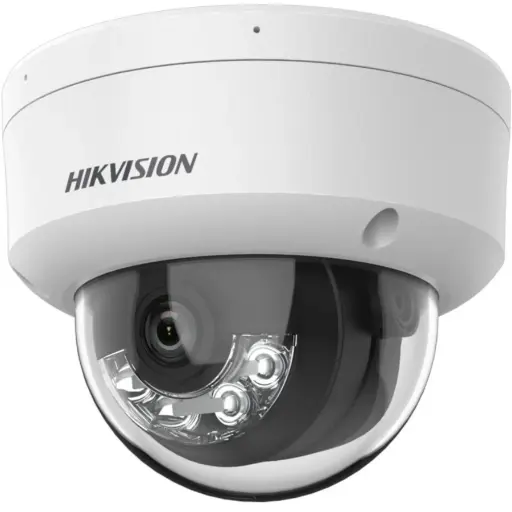 CAMARA IP DOMO LUZ HIBRIDA 2MP L 28MM CON MICROFONO