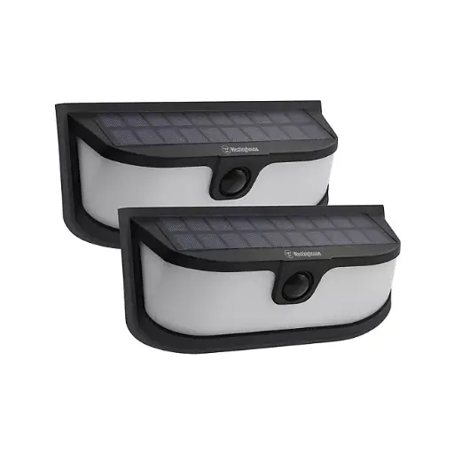 Apliques de pared LED Solares activados por movimiento de 1200 lúmenes (4 unidades) -Westinghouse 
